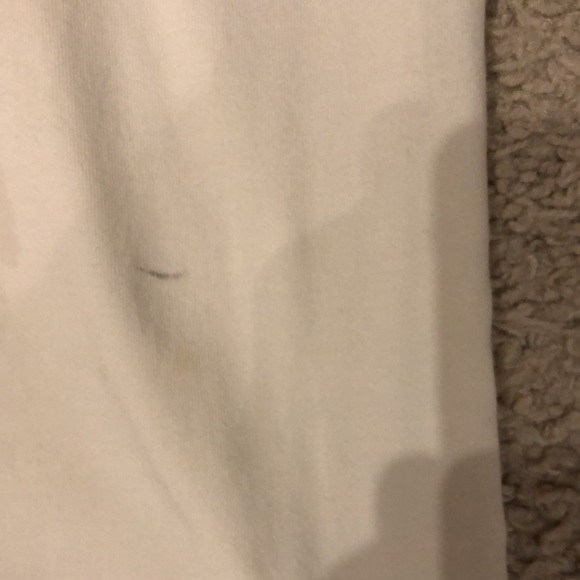 Theory Cream Stretch Cowl Neck Short Sleeve Top - Picture 5 of 7